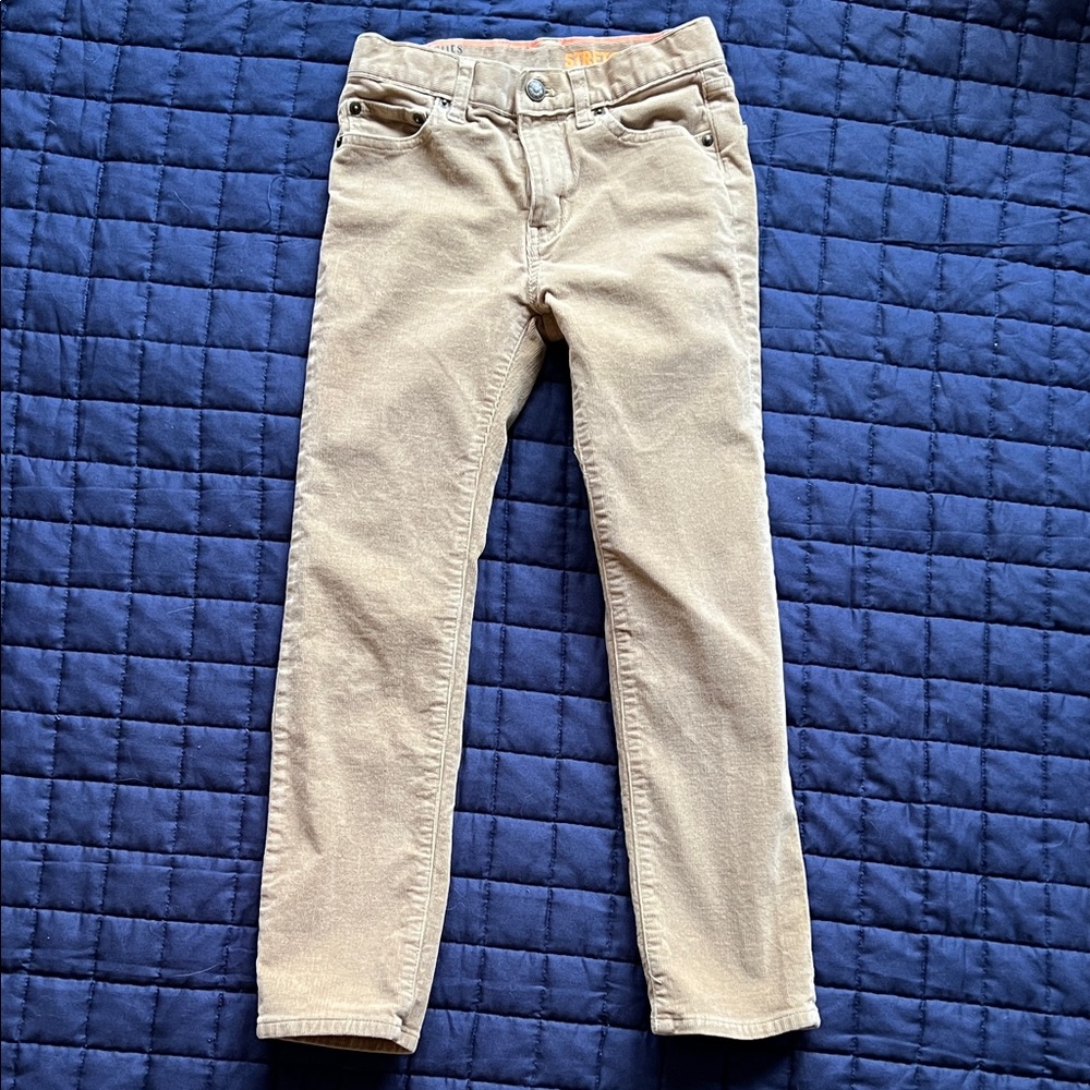 Crewcuts khaki Straight-Leg corduroy Size 8